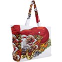 Funny Santa Claus Christmas Simple Shoulder Bag View2