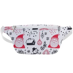 Christmas-themed-seamless-pattern Waist Bag  by Grandong