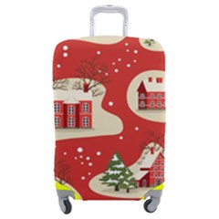 Christmas-new-year-seamless-pattern Luggage Cover (medium) by Grandong