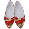 Christmas-new-year-seamless-pattern Women s Low Heels View1