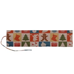 Cute Christmas Seamless Pattern Vector  - Roll Up Canvas Pencil Holder (l) by Grandong