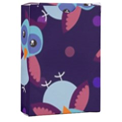 Owl-pattern-background Playing Cards Single Design (rectangle) With Custom Box by Grandong