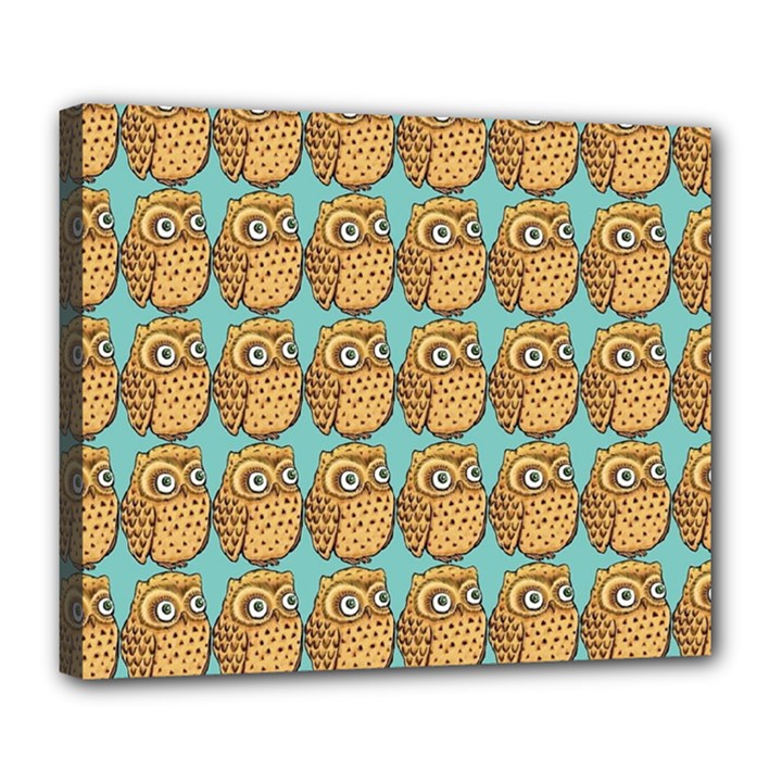 Owl Dreamcatcher Deluxe Canvas 24  x 20  (Stretched)