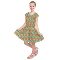 Owl Dreamcatcher Kids  Short Sleeve Dress by Grandong