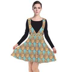 Owl Dreamcatcher Plunge Pinafore Dress by Grandong