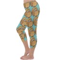 Seamless Cute Colourfull Owl Kids Pattern Capri Winter Leggings  View2