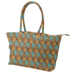 Owl Dreamcatcher Canvas Shoulder Bag by Grandong