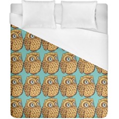 Owl-pattern-background Duvet Cover (california King Size) by Grandong