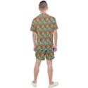 Owl-stars-pattern-background Men s Mesh T-Shirt and Shorts Set View2