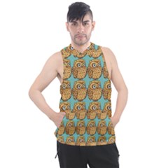 Owl Dreamcatcher Men s Sleeveless Hoodie by Grandong