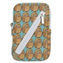 Owl-stars-pattern-background Belt Pouch Bag (Large) View1