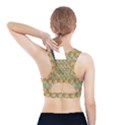 Owl-pattern-background Sports Bra With Pocket View2