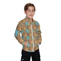 Owl Bird Kids  Windbreaker by Grandong