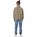 Seamless Cute Colourfull Owl Kids Pattern Kids  Half Zip Hoodie View2