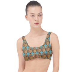 Owl-pattern-background The Little Details Bikini Top by Grandong