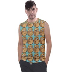 Owl-pattern-background Men s Regular Tank Top by Grandong