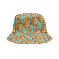 Owl-pattern-background Inside Out Bucket Hat by Grandong