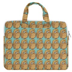 Owl Bird Macbook Pro 16  Double Pocket Laptop Bag  by Grandong