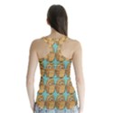 Owl Bird Pattern Racer Back Sports Top View2