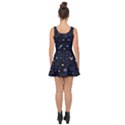 Starry Night  Space Constellations  Stars  Galaxy  Universe Graphic  Illustration Inside Out Casual Dress View2