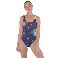 Space Galaxy Planet Universe Stars Night Fantasy Bring Sexy Back Swimsuit by Grandong