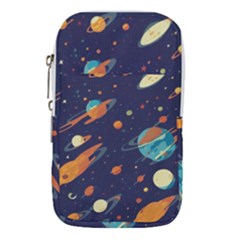 Space Galaxy Planet Universe Stars Night Fantasy Waist Pouch (large) by Grandong