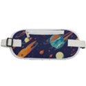 Space Galaxy Planet Universe Stars Night Fantasy Rounded Waist Pouch View1