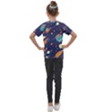 Space Galaxy Planet Universe Stars Night Fantasy Kids  Mesh Piece T-Shirt View2