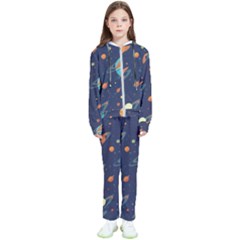 Space Galaxy Planet Universe Stars Night Fantasy Kids  Tracksuit by Grandong