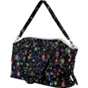 Illustration Universe Star Planet Canvas Crossbody Bag View2