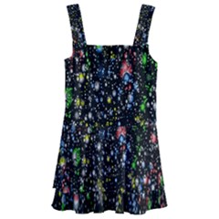 Illustration Universe Star Planet Kids  Layered Skirt Swimsuit by Grandong