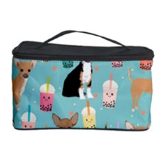 Chihuahua Bubble Kawaii Boba Tea Cute Dog Cosmetic Storage Case by Grandong