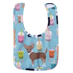 Chihuahua Bubble Kawaii Boba Tea Cute Dog Baby Bib by Grandong