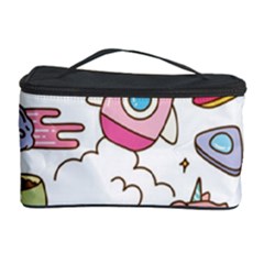 Set-kawaii-doodles -- Cosmetic Storage Case by Grandong