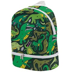 Dino Kawaii Zip Bottom Backpack by Grandong