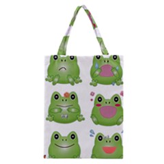 Kawaii-frog-rainy-season-japanese Classic Tote Bag by Grandong