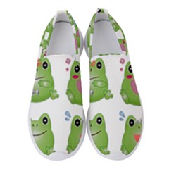 Kawaii-frog-rainy-season-japanese Women s Slip On Sneakers by Grandong