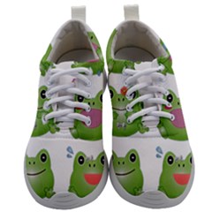 Kawaii-frog-rainy-season-japanese Mens Athletic Shoes by Grandong