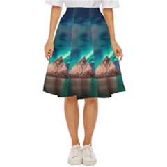 Amazing Aurora Borealis Colors Classic Short Skirt by Grandong