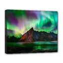 Aurora Borealis Nature Sky Light Deluxe Canvas 20  x 16  (Stretched) View1