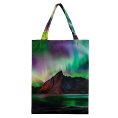 Aurora Borealis Nature Sky Light Classic Tote Bag by Grandong