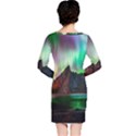 Aurora Borealis Nature Sky Light Long Sleeve Nightdress View2