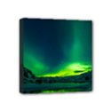 Iceland Aurora Borealis Mini Canvas 4  x 4  (Stretched) View1