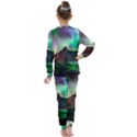 Aurora Borealis Nature Sky Light Kids  Long Sleeve Set  View2