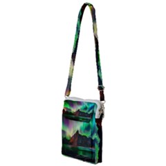 Aurora Borealis Nature Sky Light Multi Function Travel Bag by Grandong