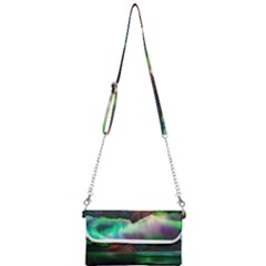 Aurora Borealis Nature Sky Light Mini Crossbody Handbag by Grandong