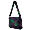 Aurora Northern Lights Phenomenon Atmosphere Sky Full Print Messenger Bag (M) View2