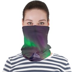 Aurora Northern Lights Phenomenon Atmosphere Sky Face Seamless Bandana (adult) by Grandong