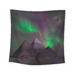 Aurora Northern Lights Celestial Magical Astronomy Square Tapestry (small)