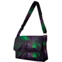 Aurora Northern Lights Celestial Magical Astronomy Full Print Messenger Bag (L) View1